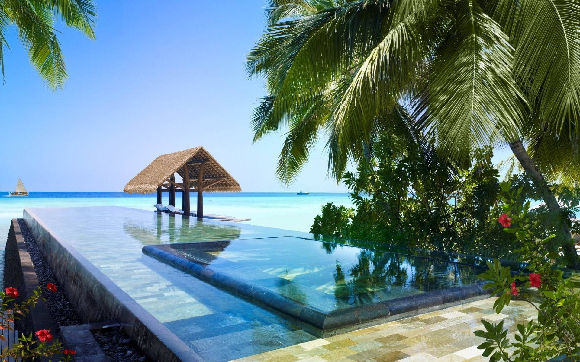 One And Only Reethi Rah Tropical Desktop Background