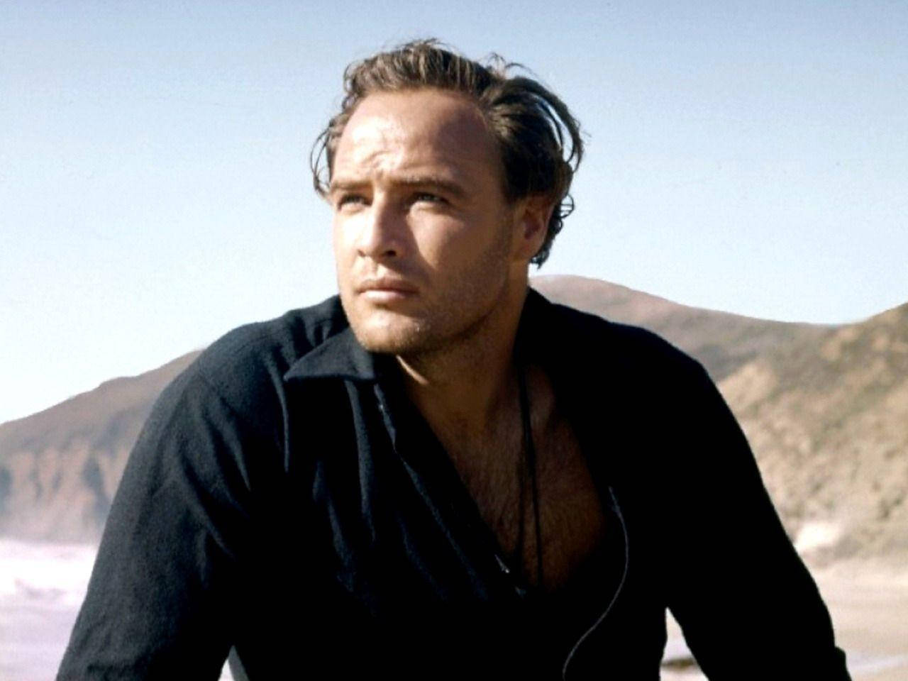 One-eyed Jacks Marlon Brando As Rio Background