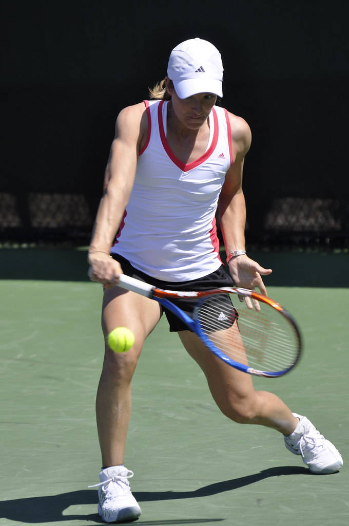 One Handed Backhand Justine Henin Background