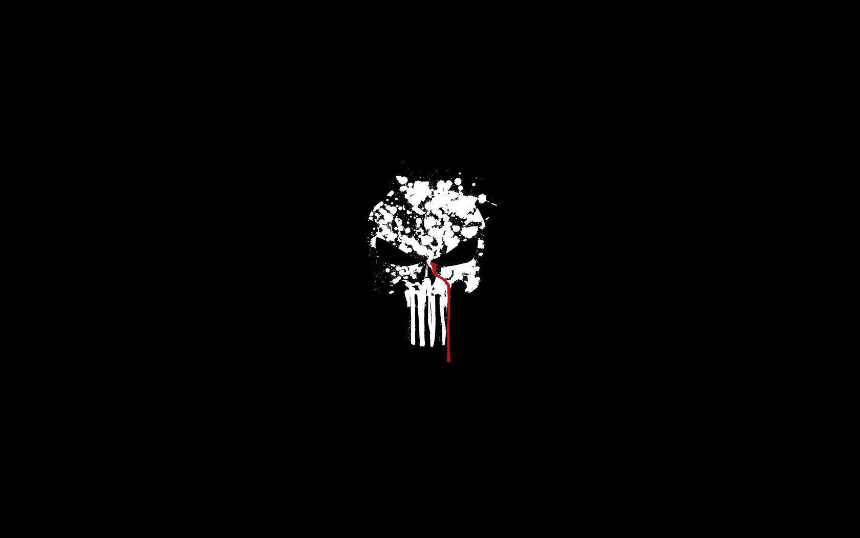 One Of Punisher's Cool Logos Background