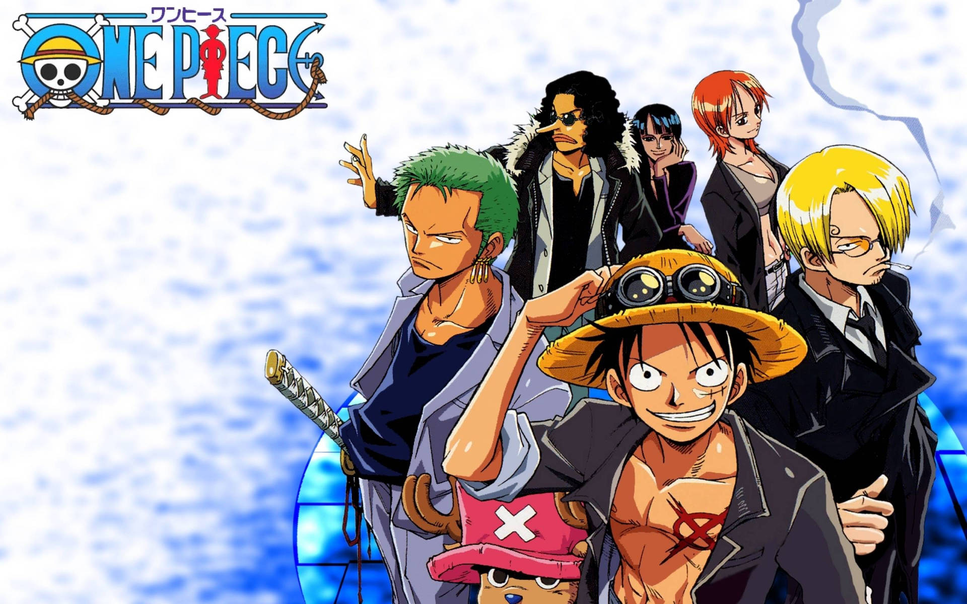 One Piece 4k Anime Logo Background