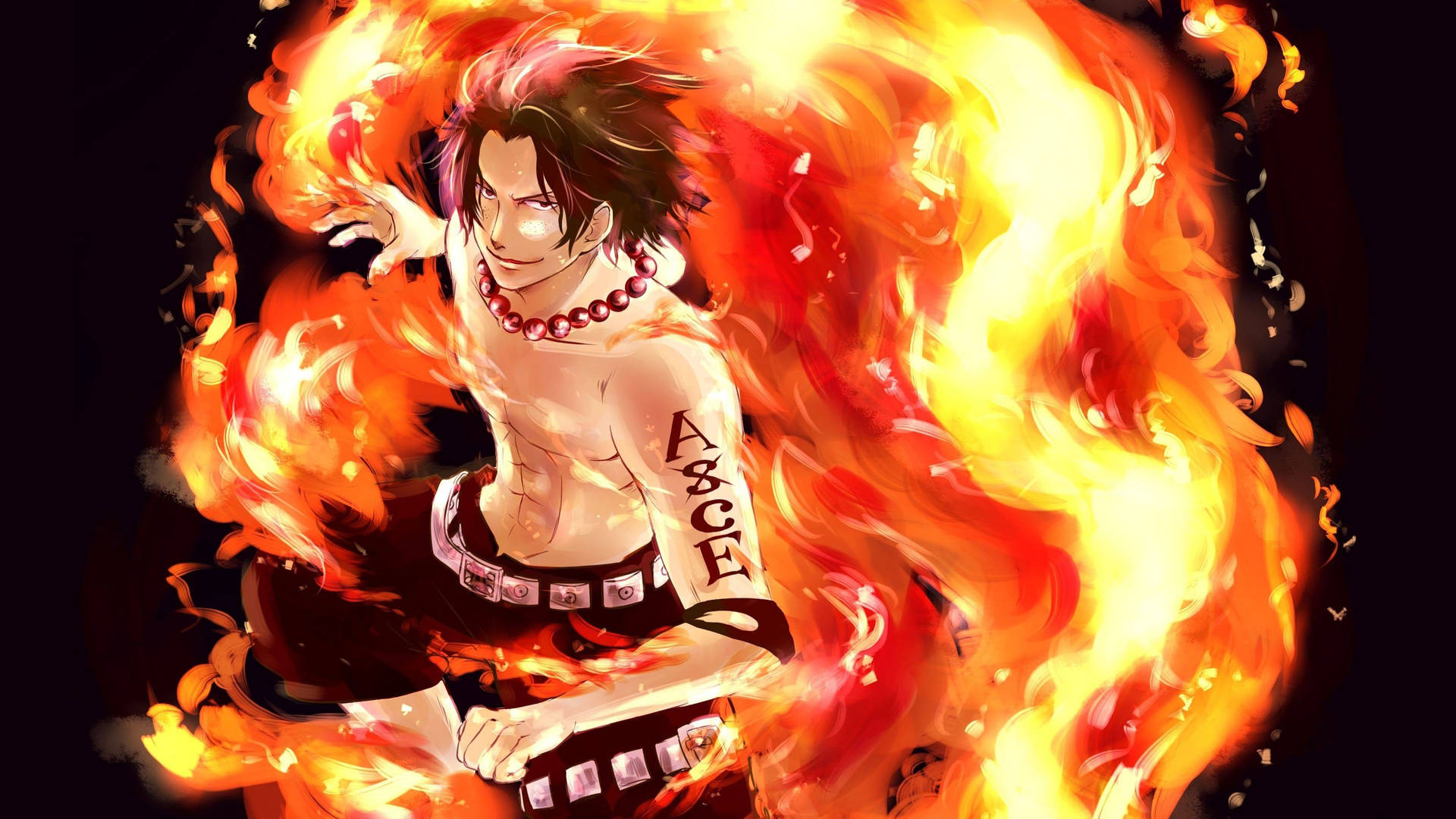 One Piece Ace Fire Summoner Background