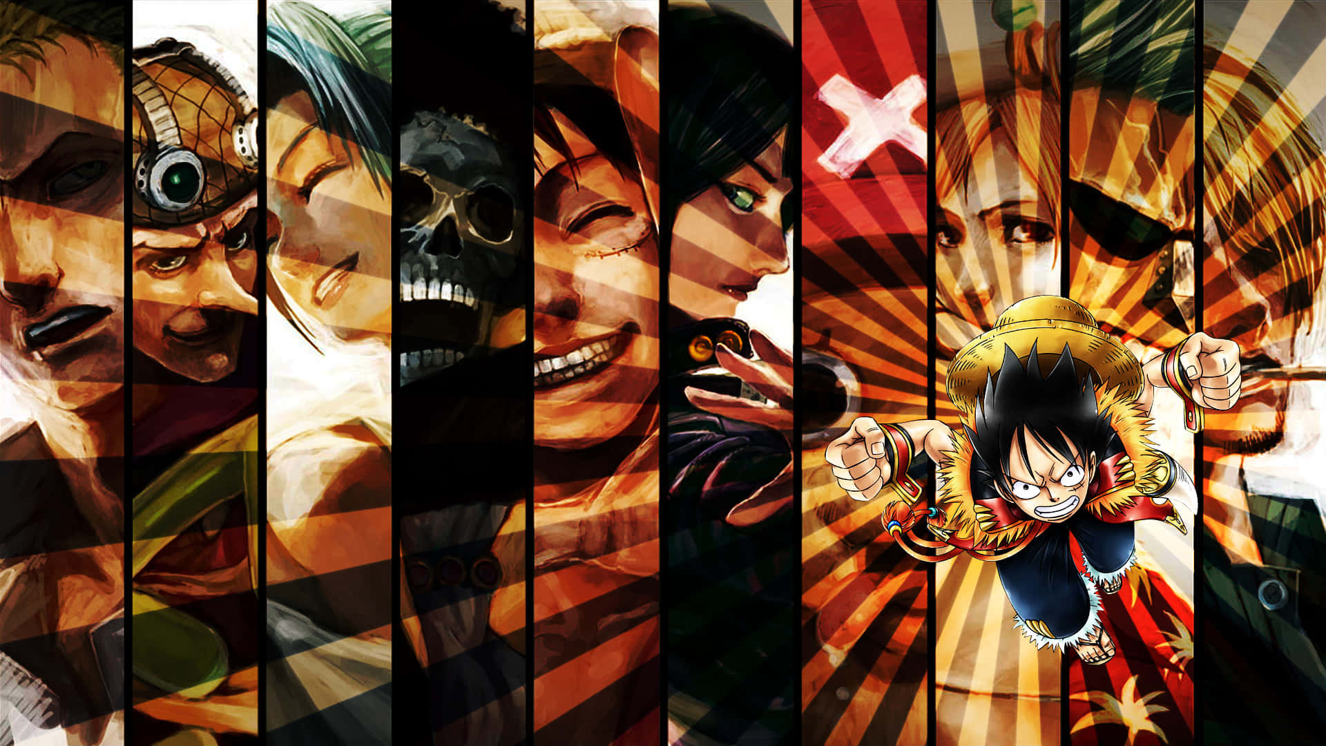 One Piece Anime Characters Horizontal
