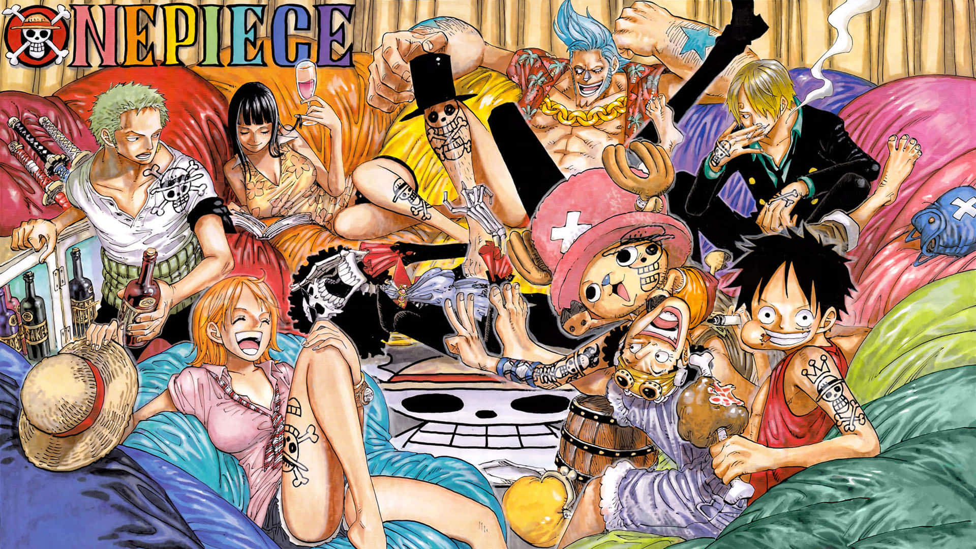 One Piece Anime Relaxing Pirates