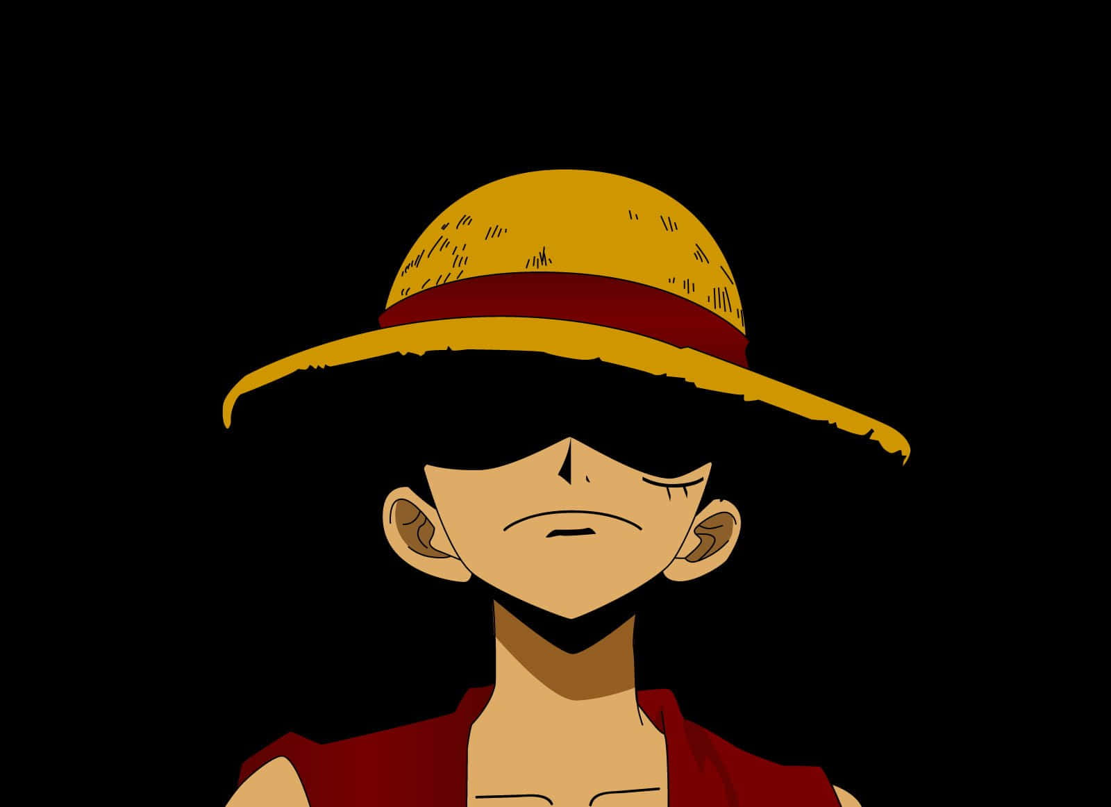 One Piece Anime Shadowed Eyes Background