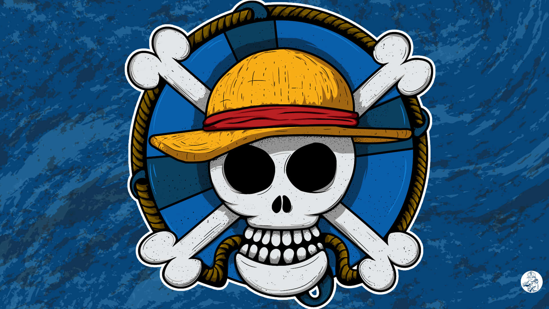 One Piece Anime Straw Hat Logo