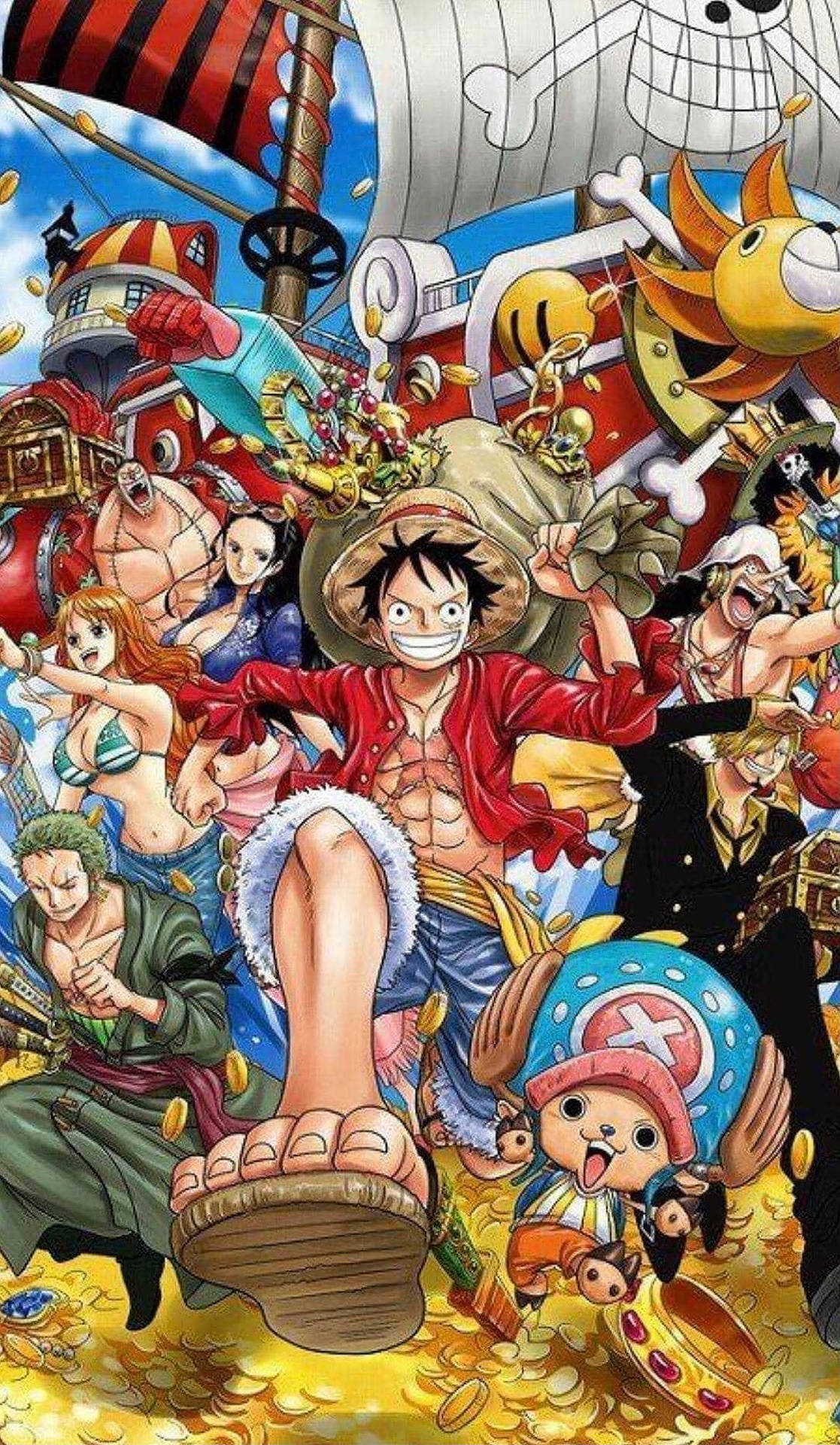 One Piece Art Iphone Background