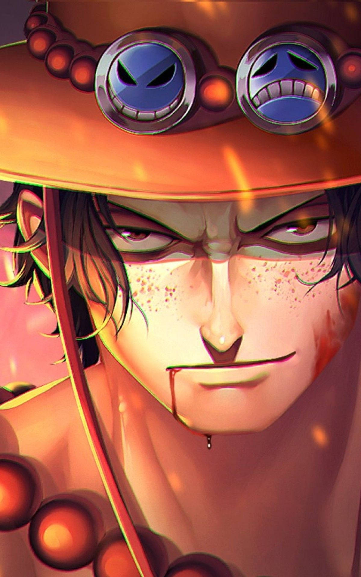 One Piece Bloody Ace Background