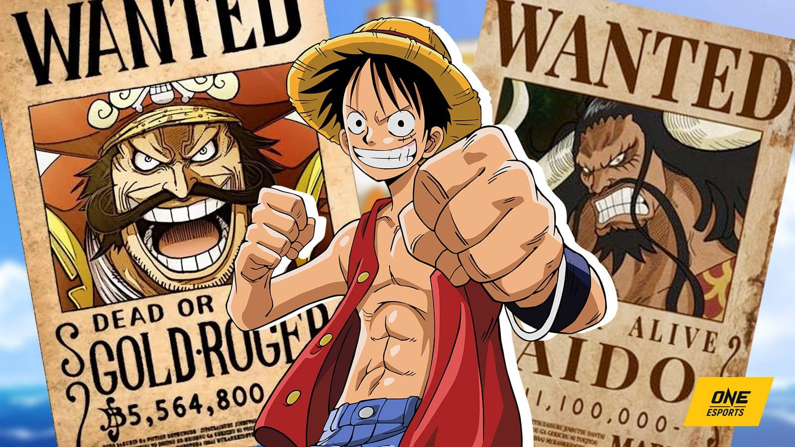 One Piece Character Monkey D. Luffy Background