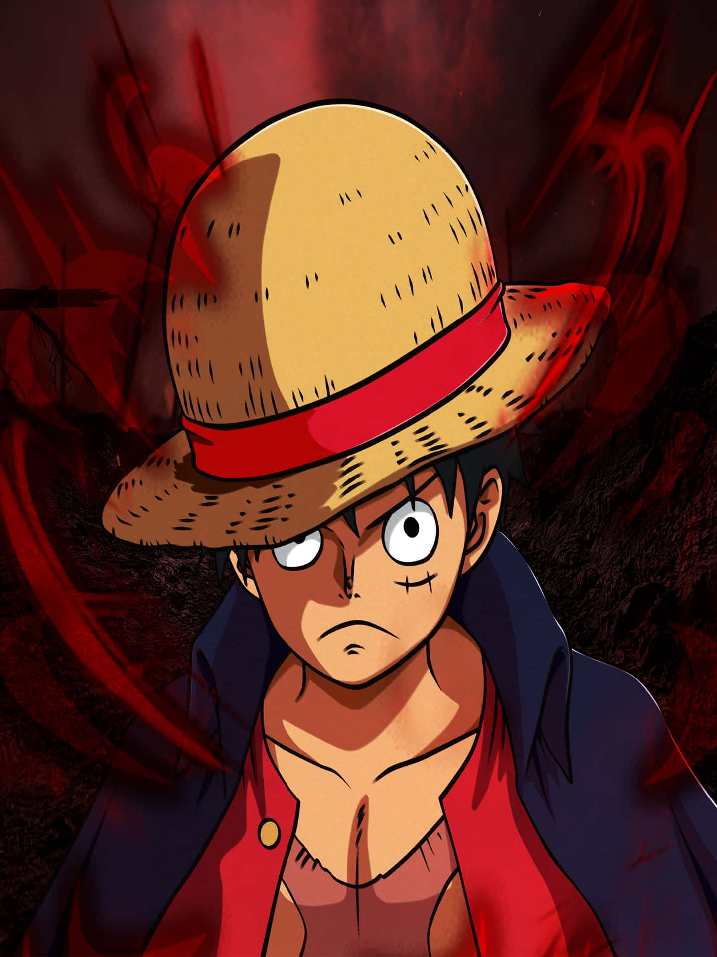 One Piece Character With Straw Hat