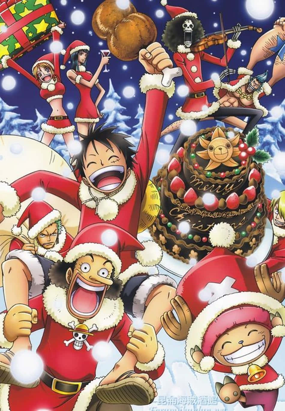 One Piece Christmas - Santa Claus - Santa Claus - Santa Claus - Background