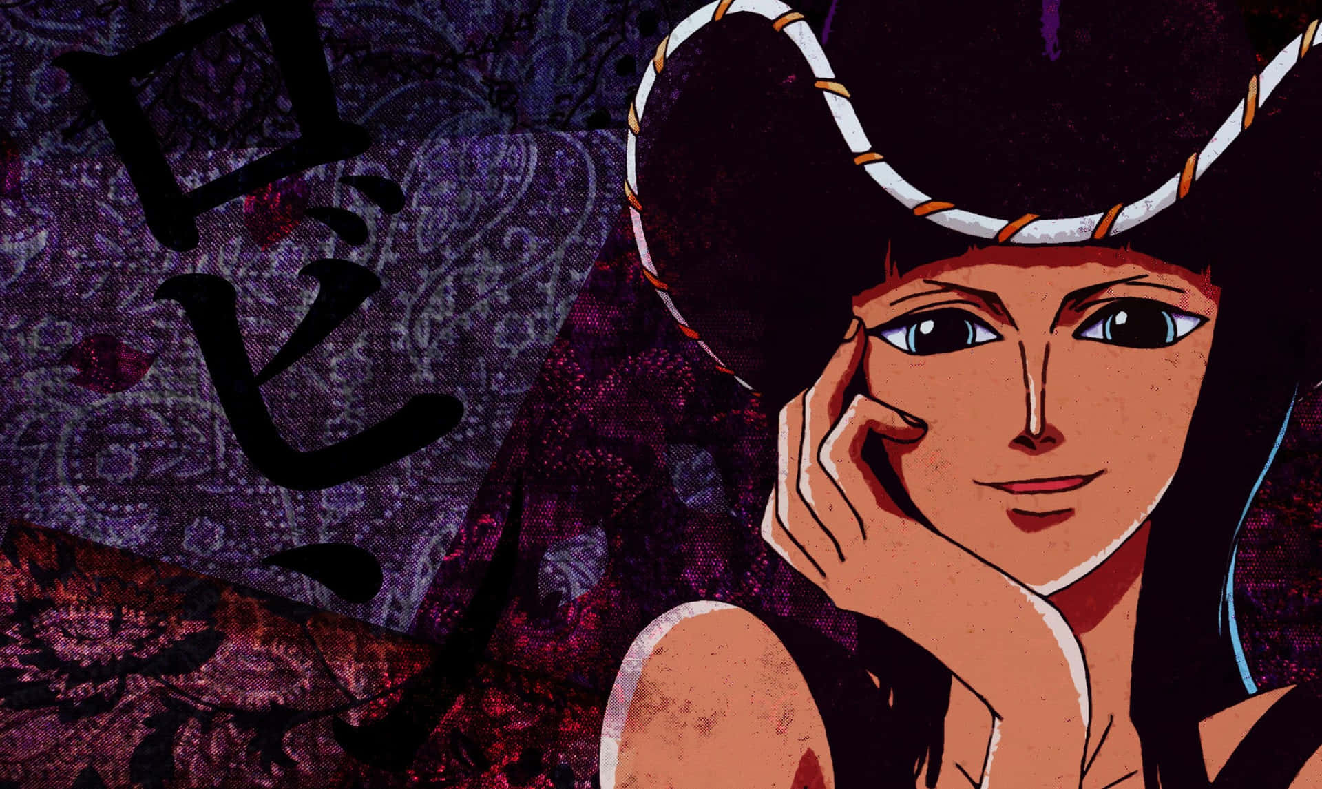 One Piece Cool Nico Robin Background