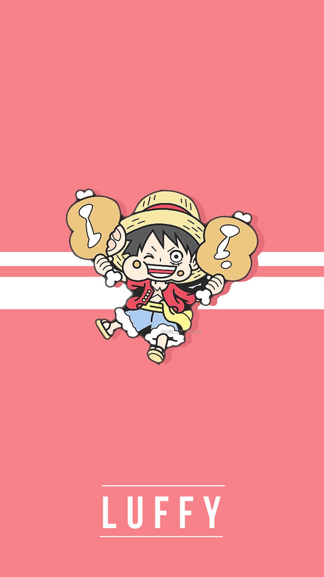 One Piece Cute Luffy Iphone Background