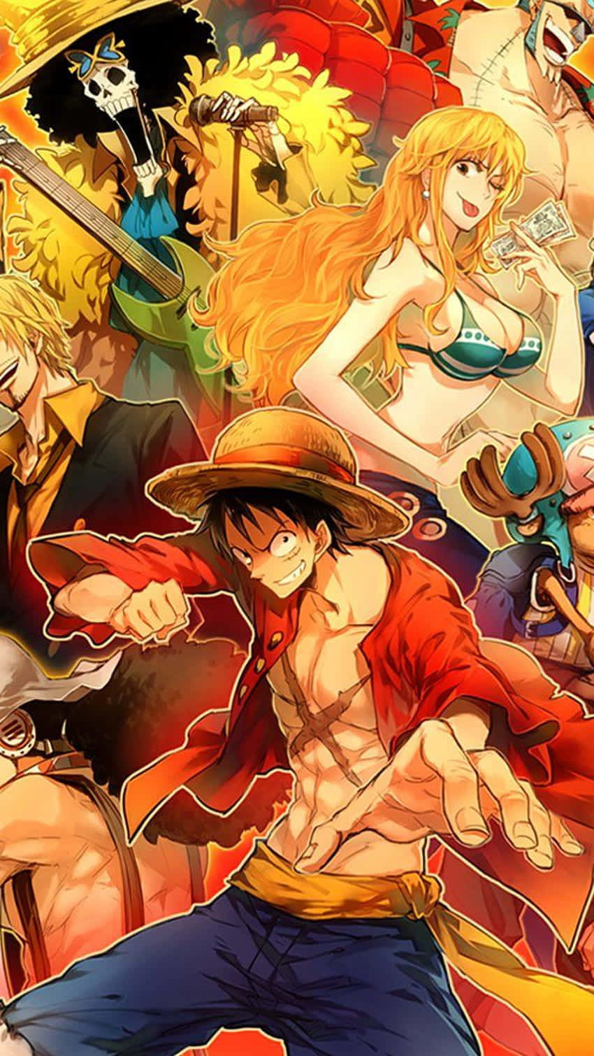 One Piece Different Characters 5k Background