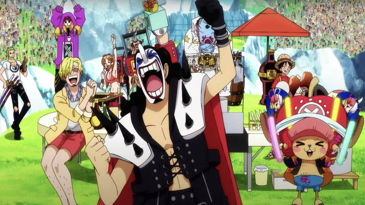 One Piece Film Red Still Background