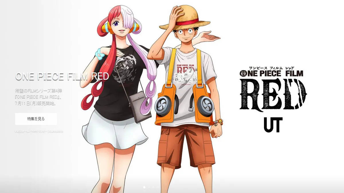 One Piece Film Red Uniqlo Tie-up Background