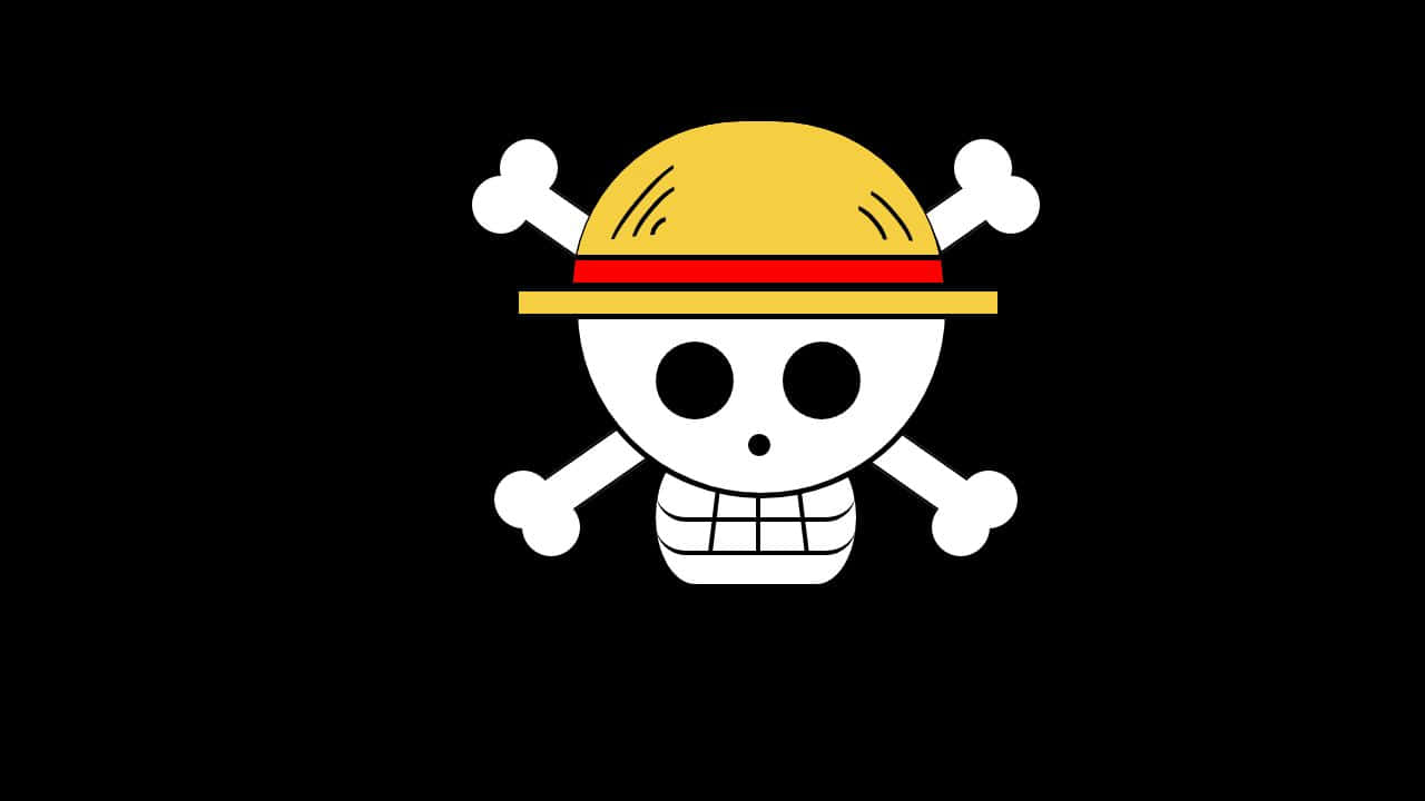 One Piece Hat, Skull And Crossbones, Black, Hd Wallpaper Background