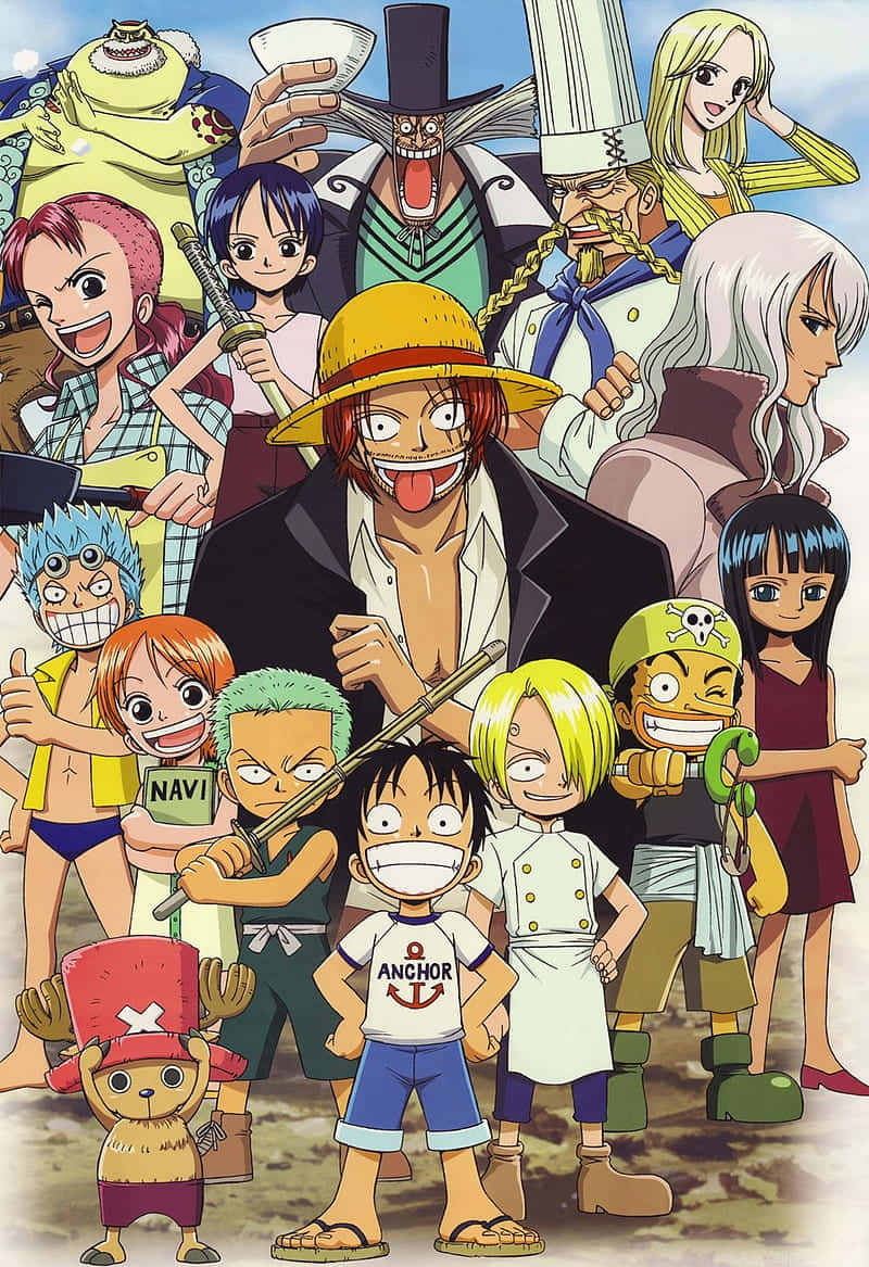 One Piece Kids 5k Background