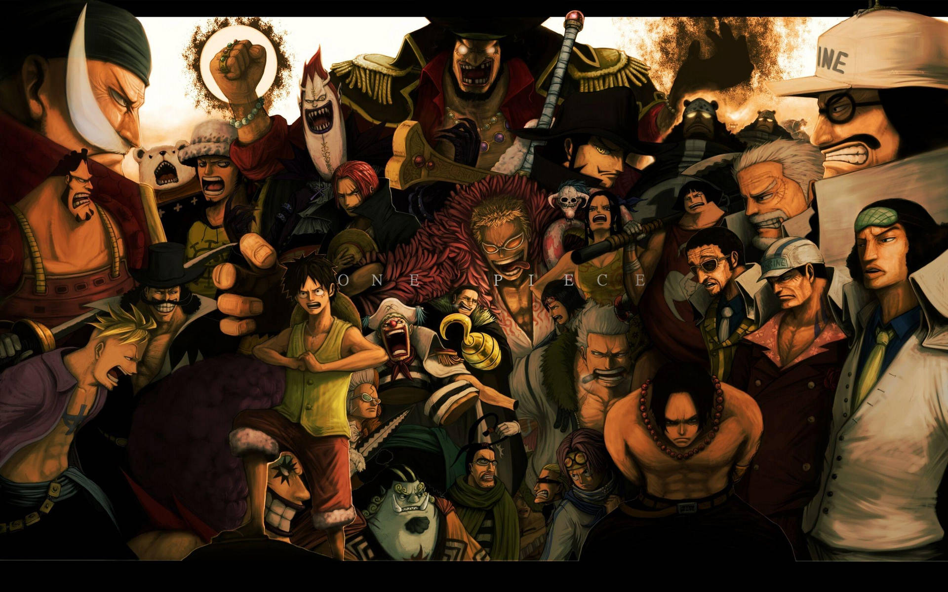 One Piece Live Stylistic Artwork Cast