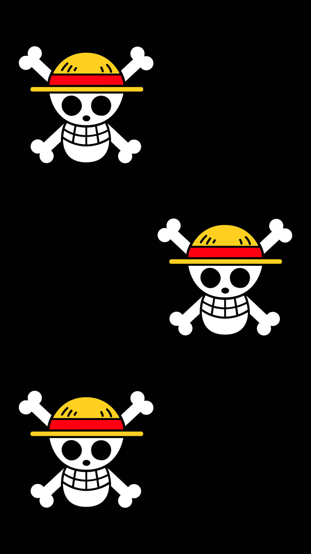 One Piece Logo Pattern Background