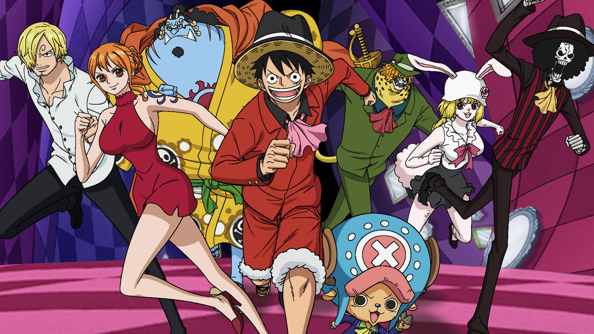 One Piece Luffy And Friends