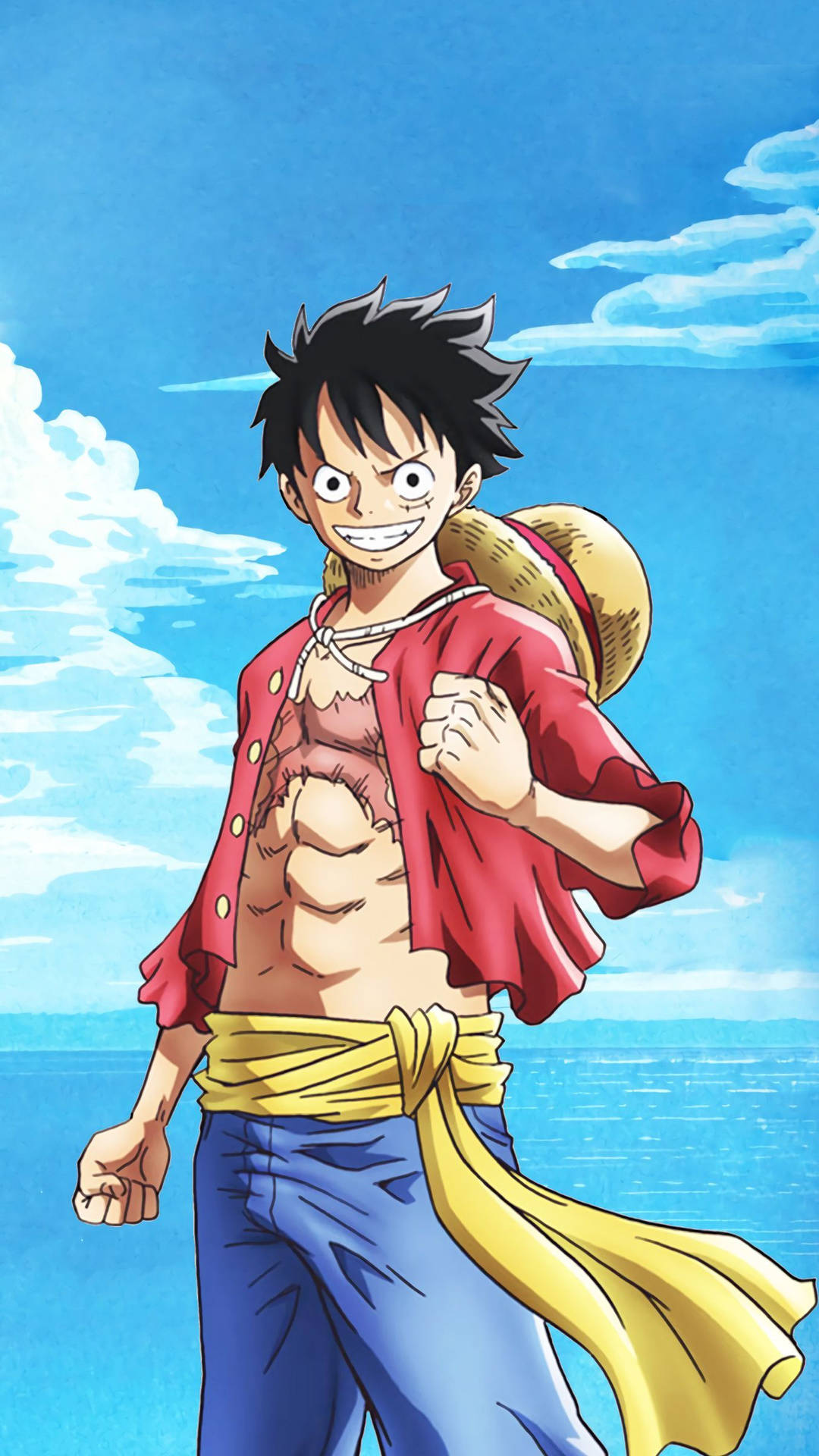 One Piece Luffy Iphone Background
