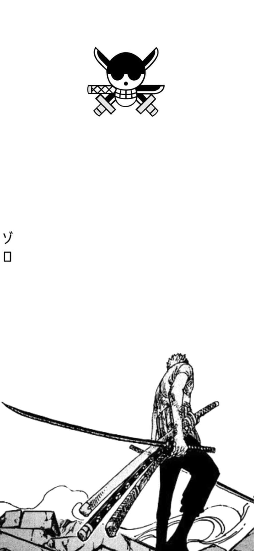 One Piece Manga Team On An Epic Adventure Background