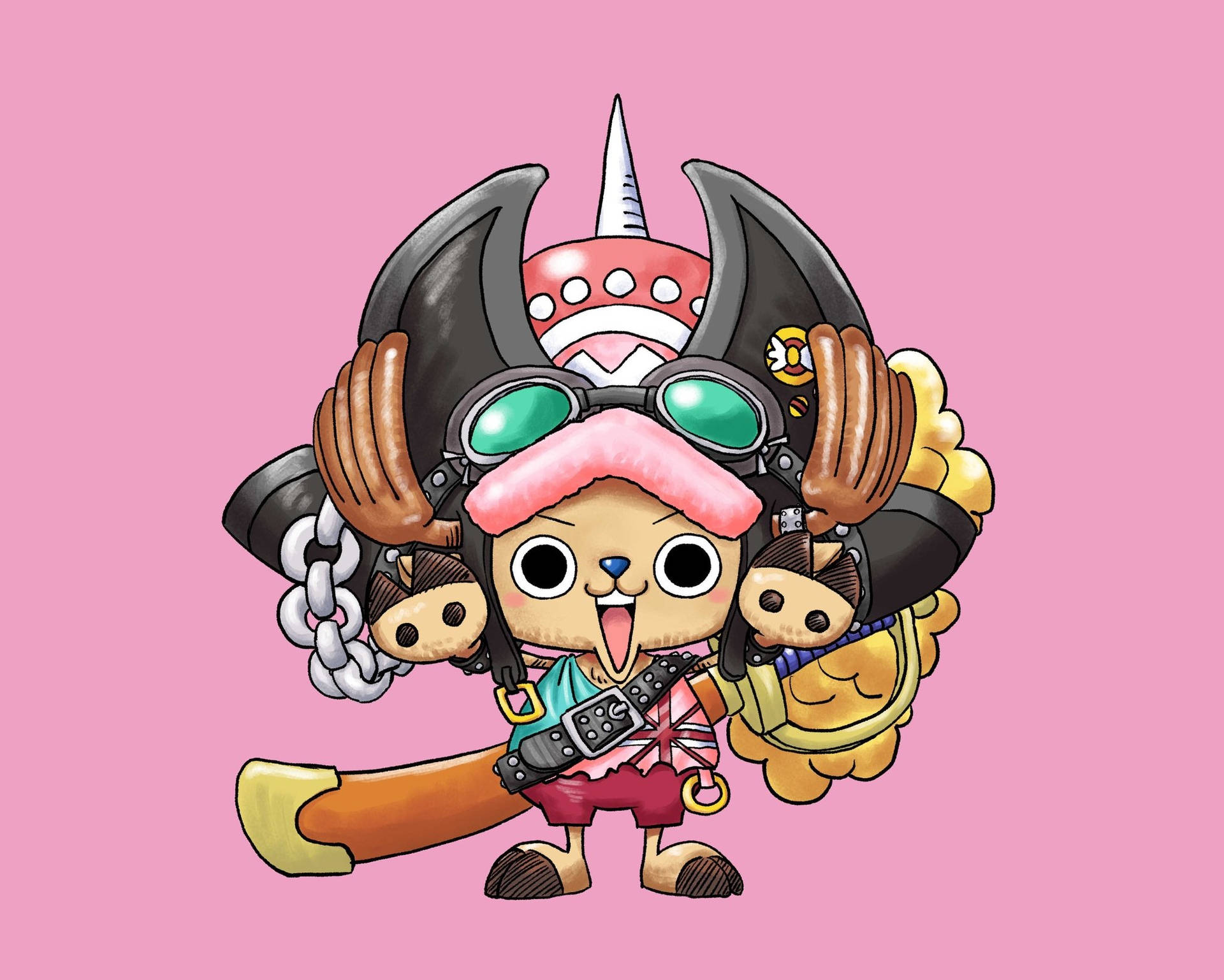 One Piece Pfp Tony Tony Chopper Background