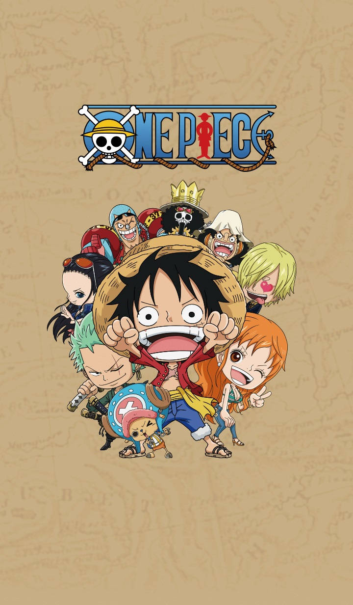 One Piece Phone Chibi Straw Hat Pirates