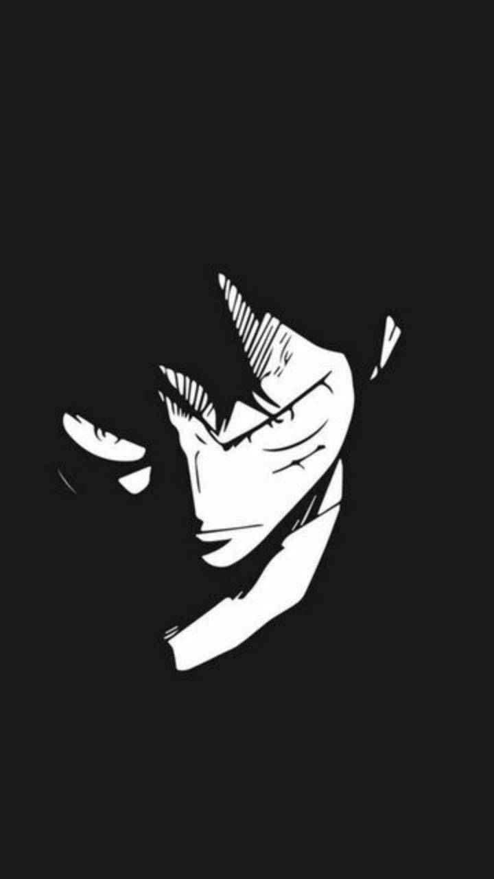 One Piece Phone Glaring Luffy Background