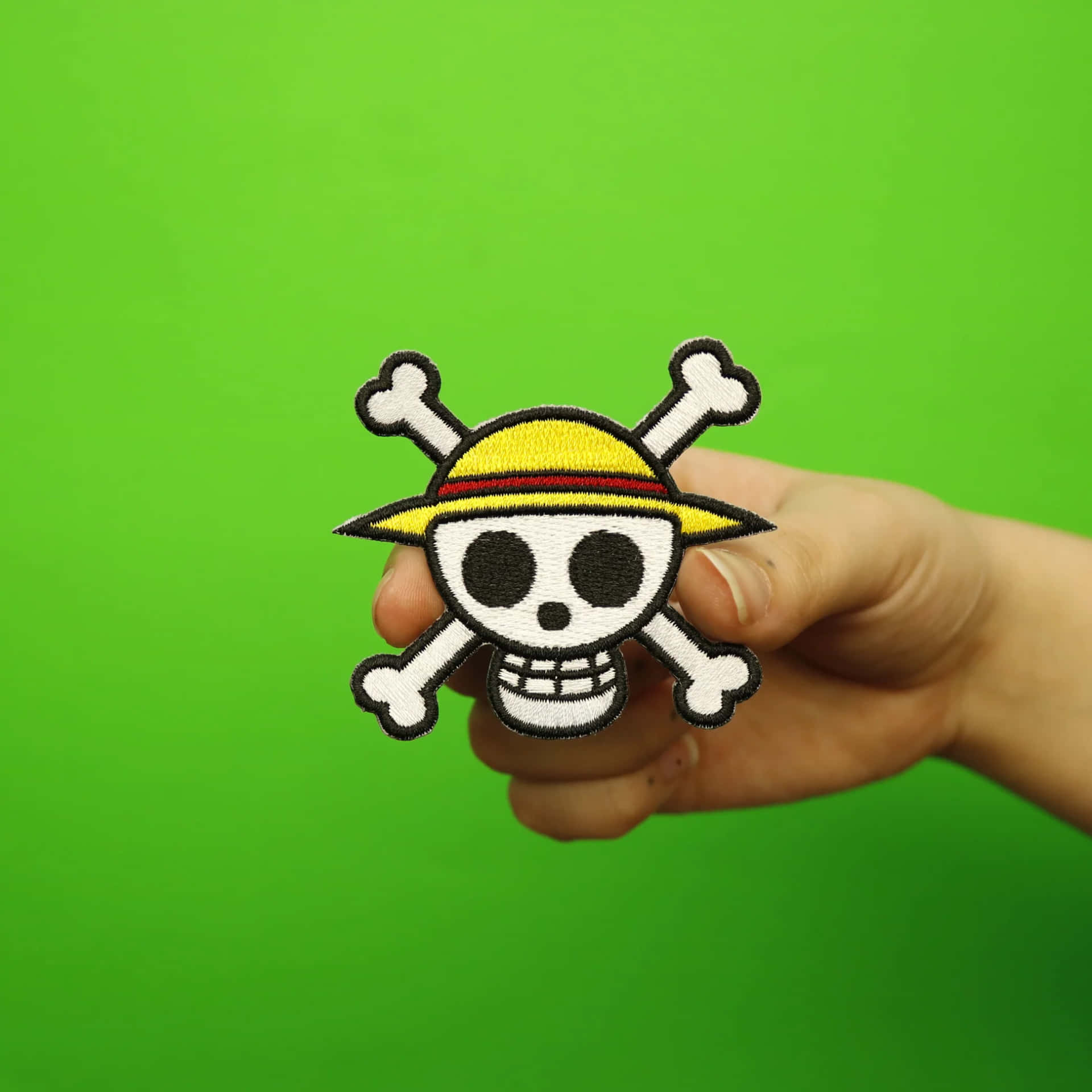 One Piece Skull And Crossbones Pin Background