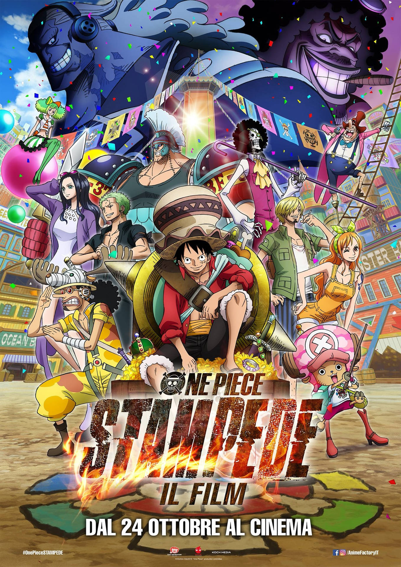 One Piece Stampede Background