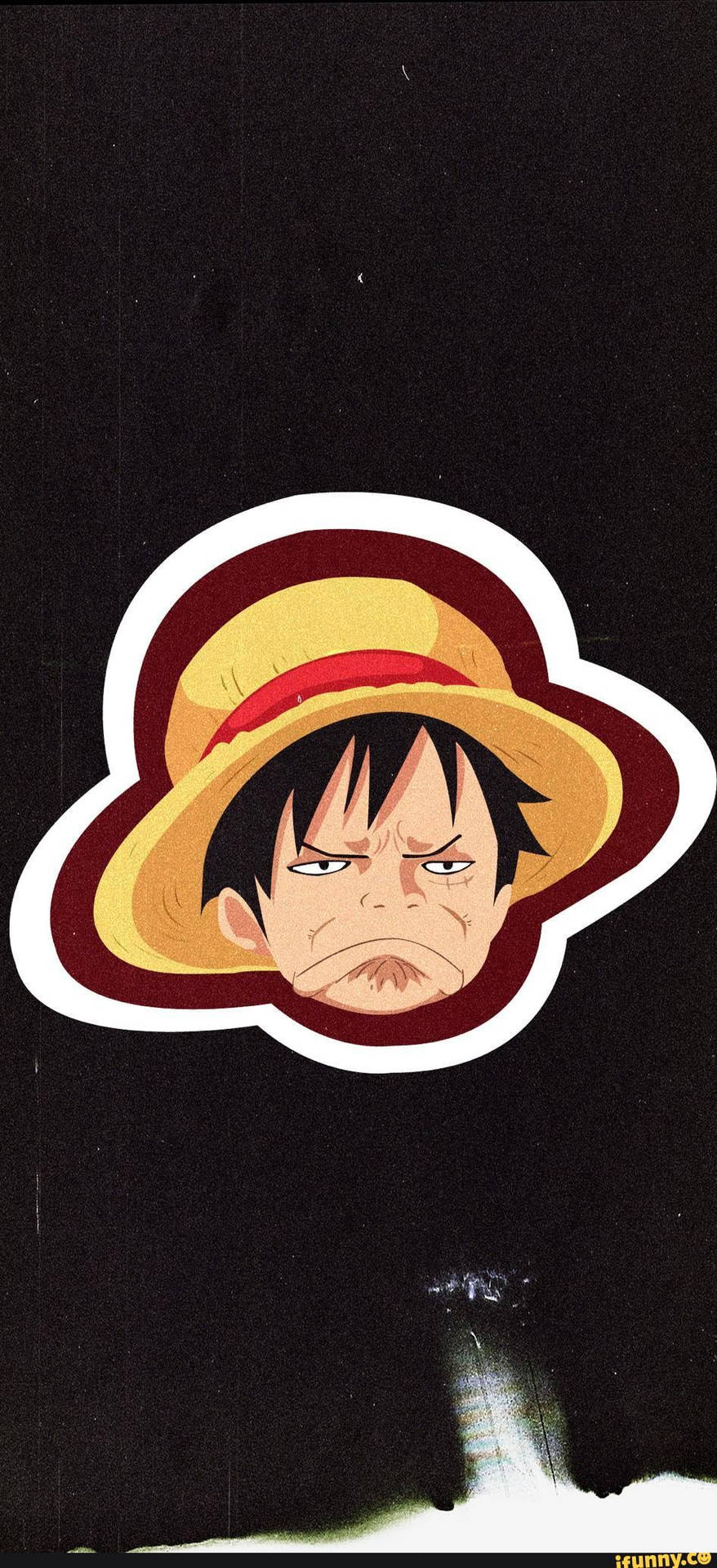 One Piece Sticker - 0 Background