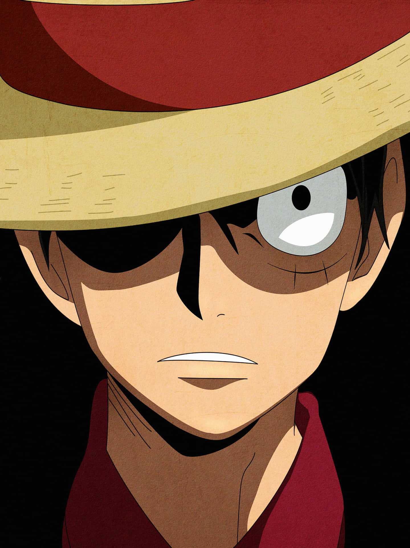 One Piece Straw Hat Luffy Close Up