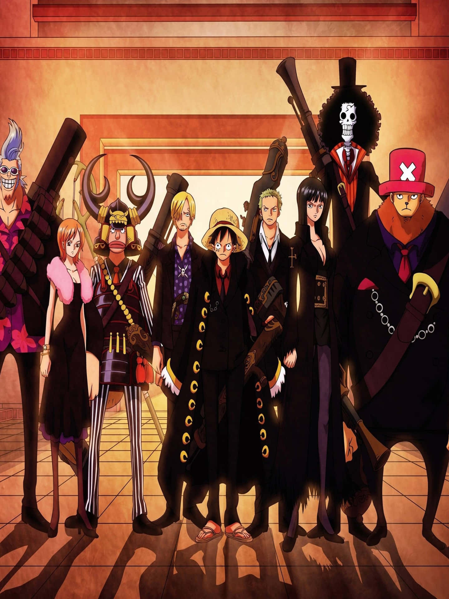 One Piece Straw Hat Pirates Gathering