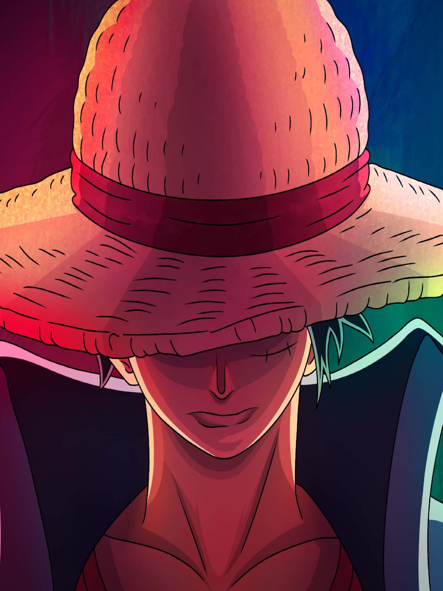 One Piece Straw Hat Shadow