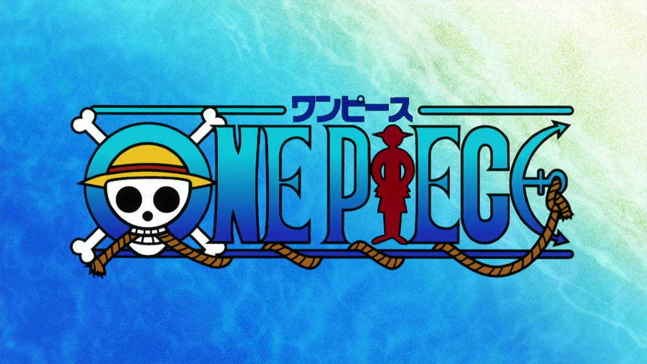 One Piece Title Logo Background