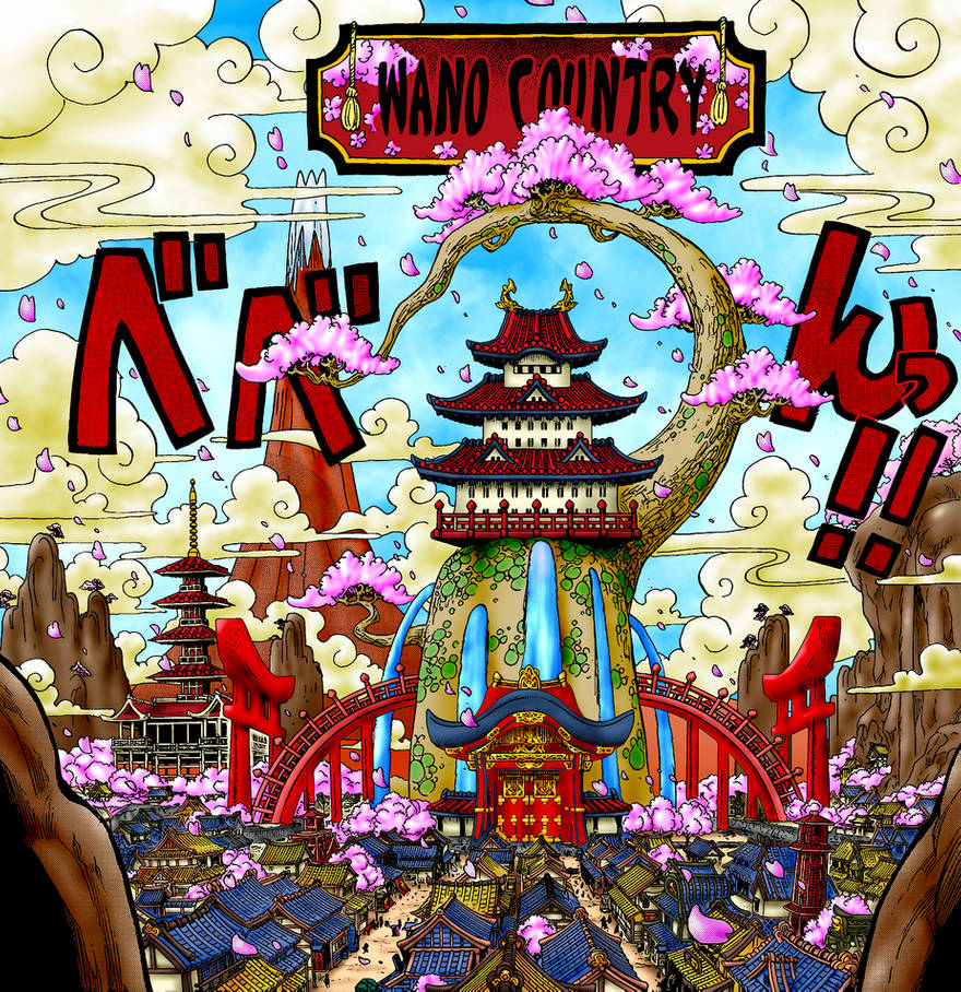 One Piece Wano Country Background