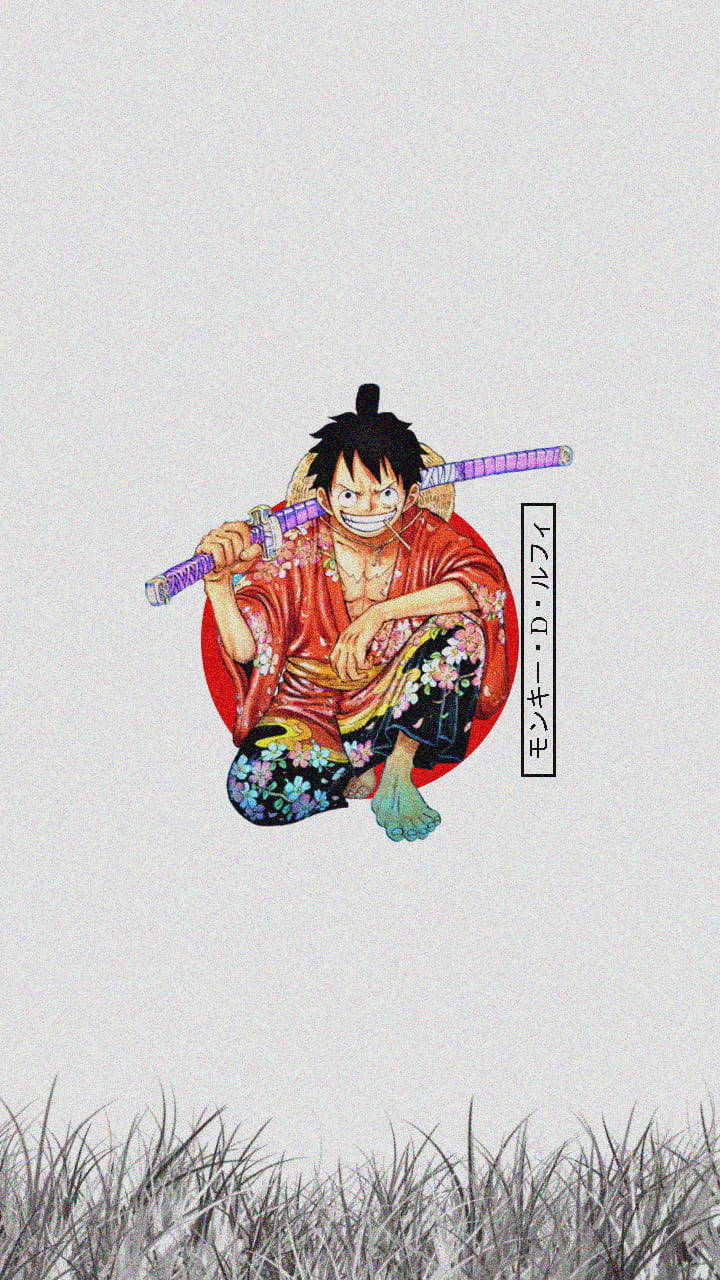 One Piece Wano Phone Background