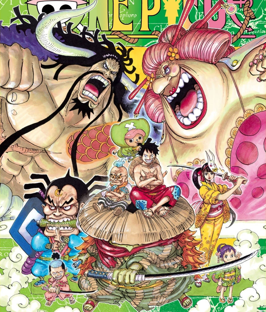 One Piece Wano Poster Background