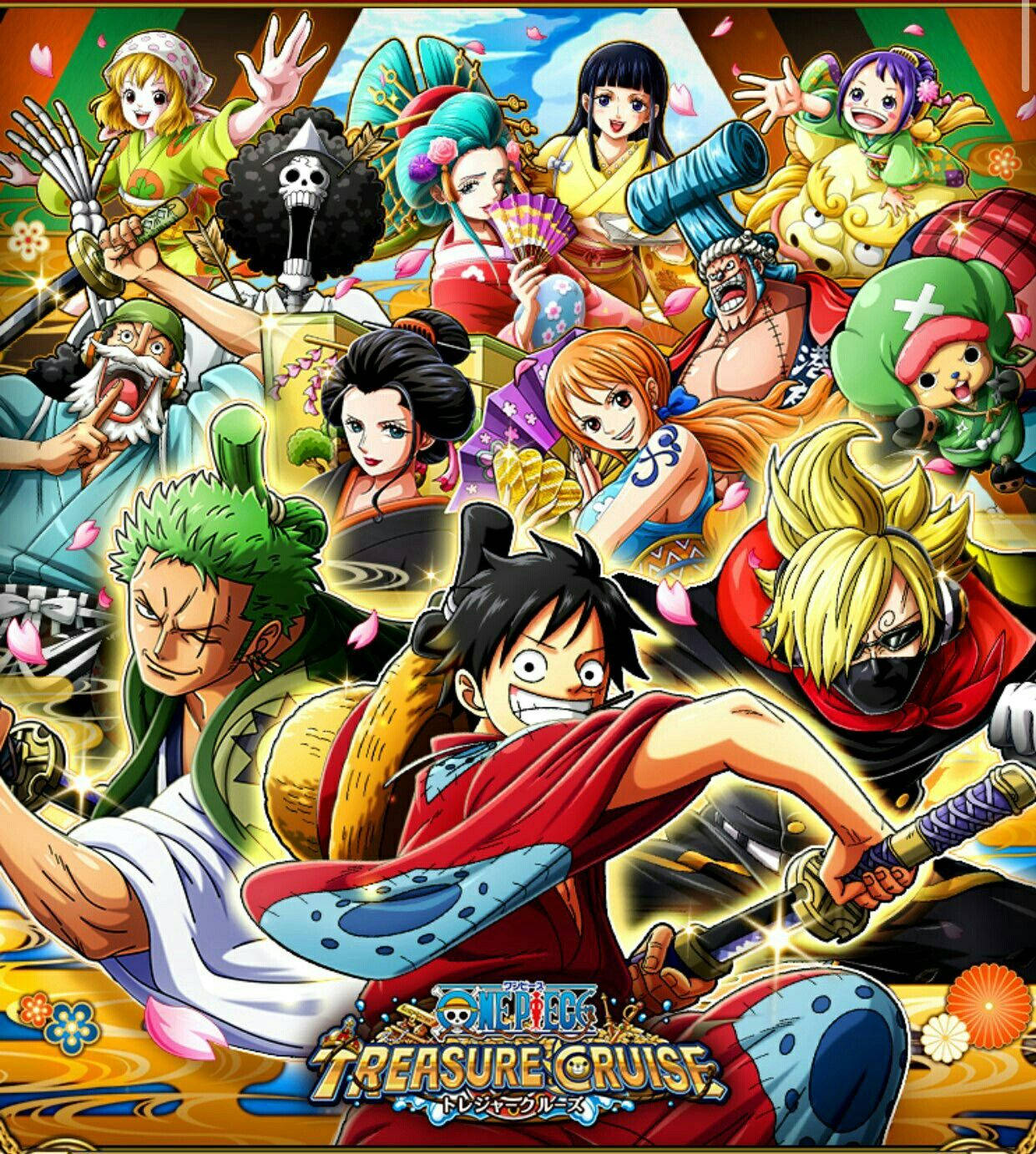 One Piece Wano Treasure Cruise Background