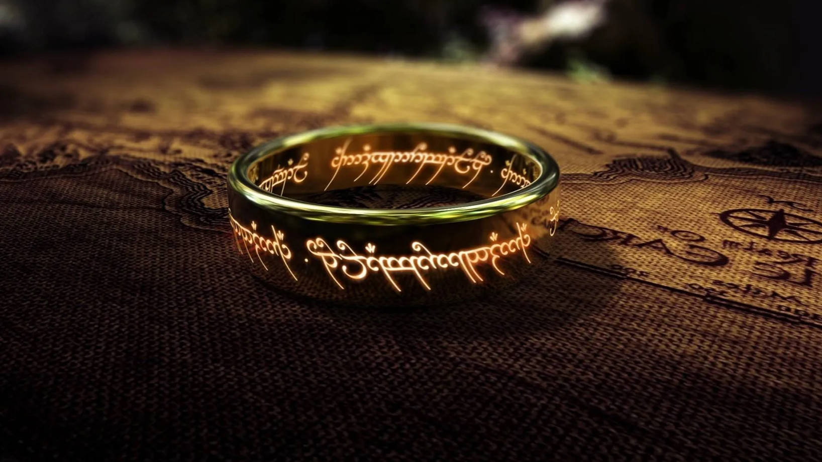 One Ring 4k Lord Of The Rings Background