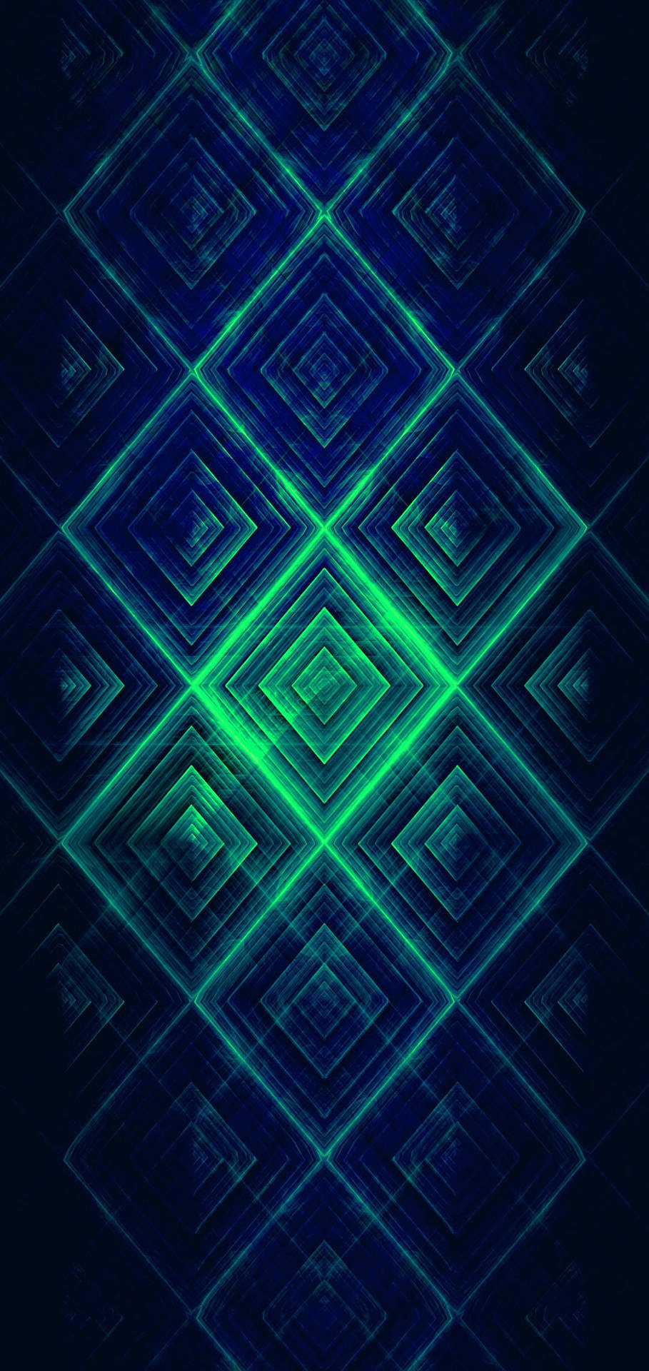 Oneplus Green Diamond Pattern