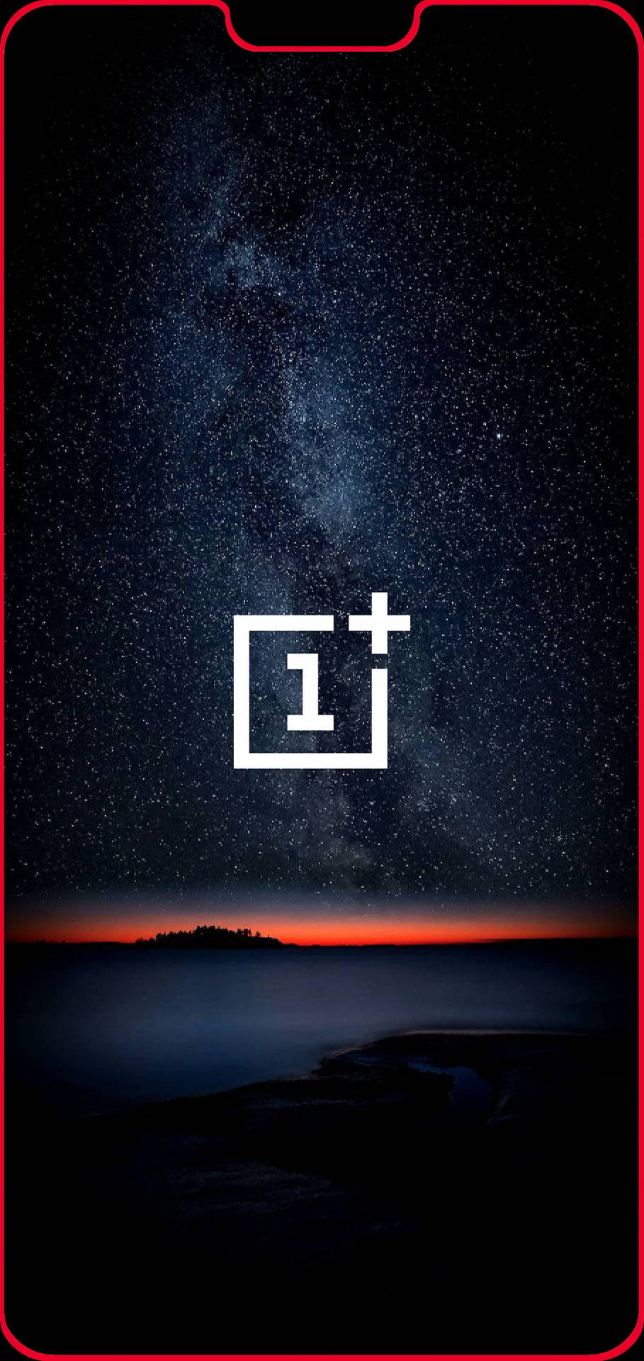 Oneplus Nord Logo In Starry Sky