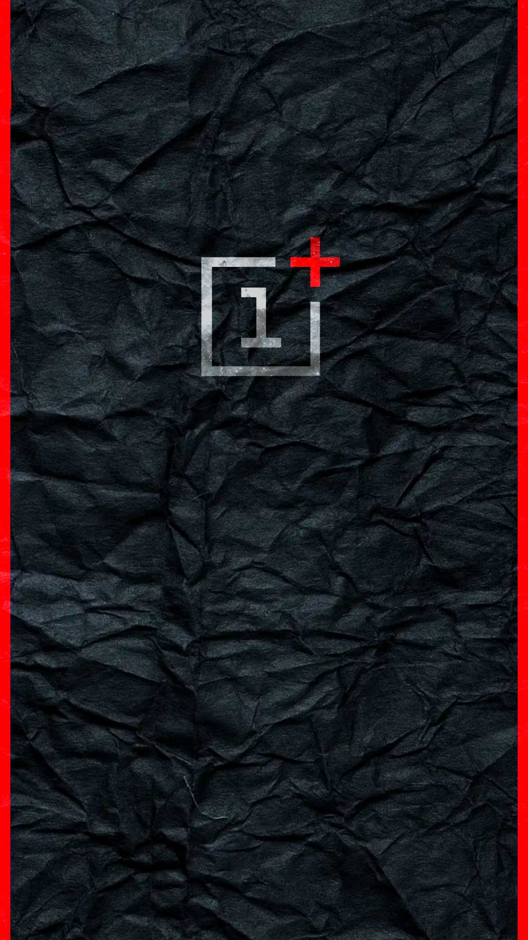 Oneplus Nord Logo On Crumple Background