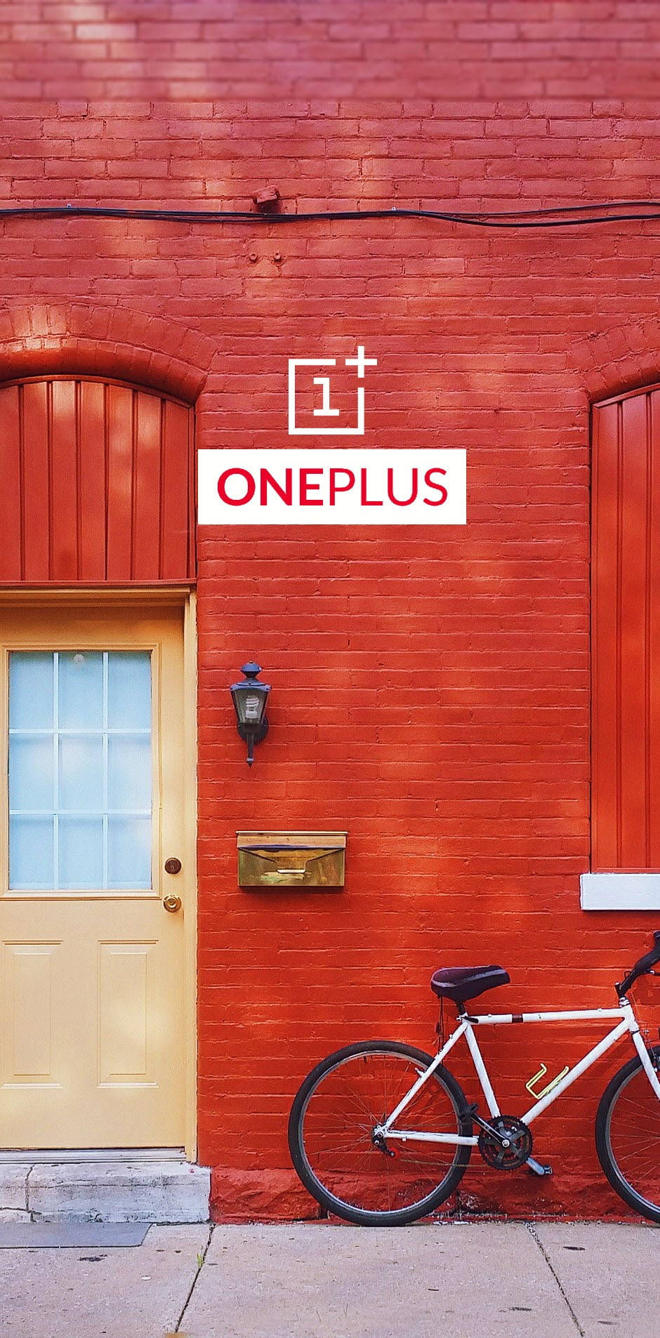 Oneplus Nord Logo On Red House