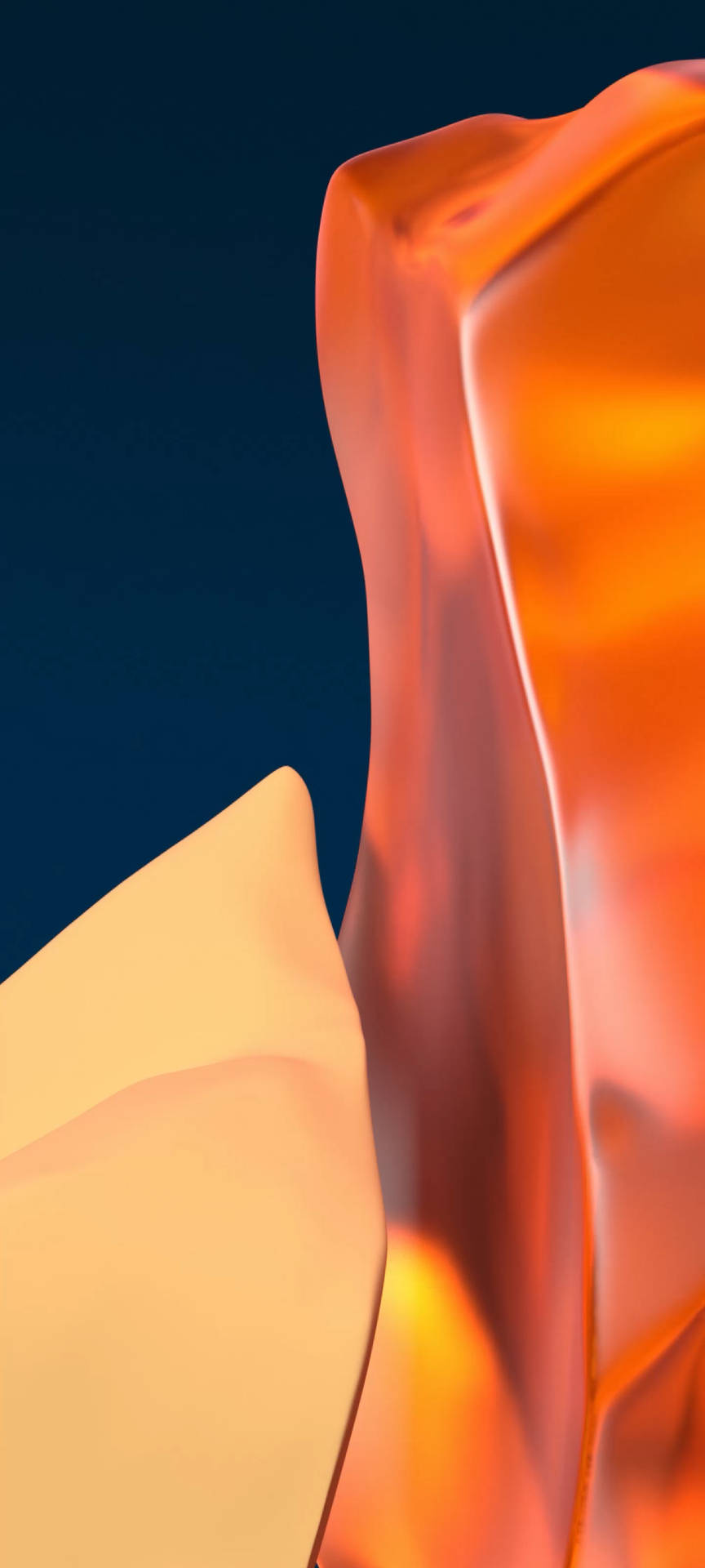 Oneplus Orange Crystal Background