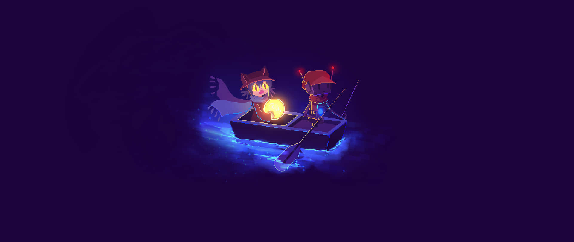 Oneshot Video Game Art 2560x1080 Background