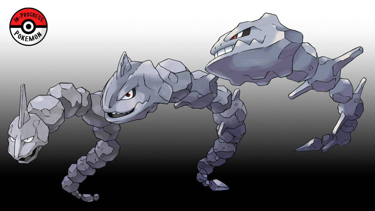 Onix Evolution To Steelix Background