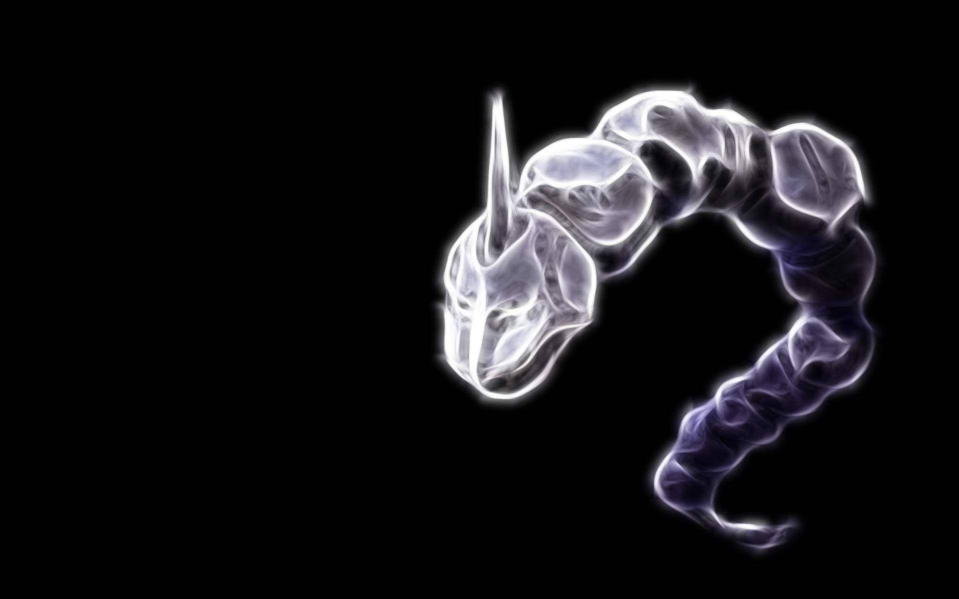 Onix With Glowing Details Background